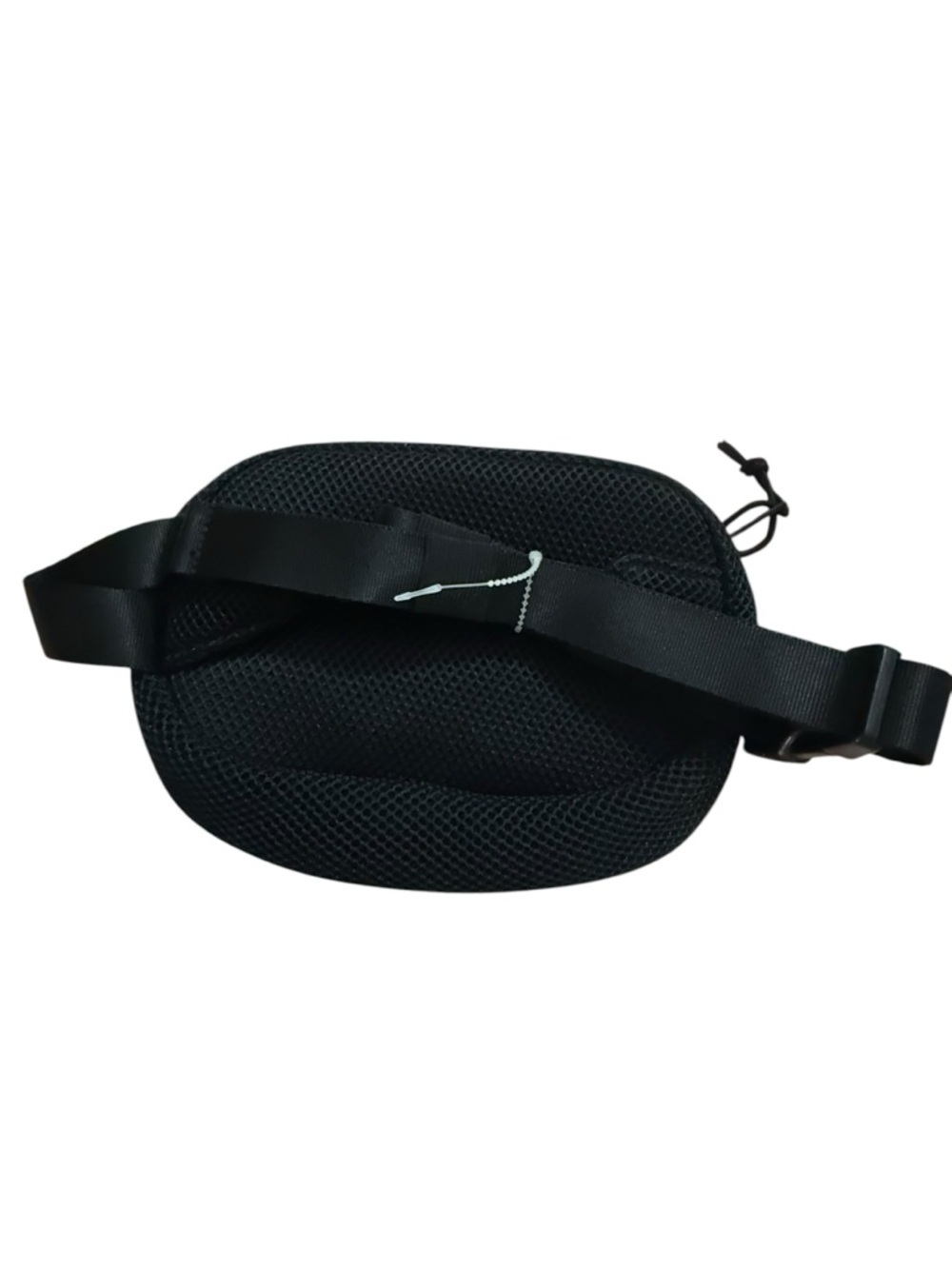 adidas Men’s Black Mesh Waist Bag - Picture 2 of 4